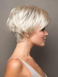 2022 Romantic White Gold Short Wig