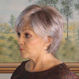 Coco Silver Gray Short Wig