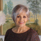 Coco Silver Gray Short Wig