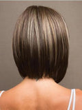 Straight Brown Bob Short wig 25