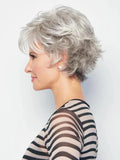 Voltage Lightest Grey Synthetic Wig